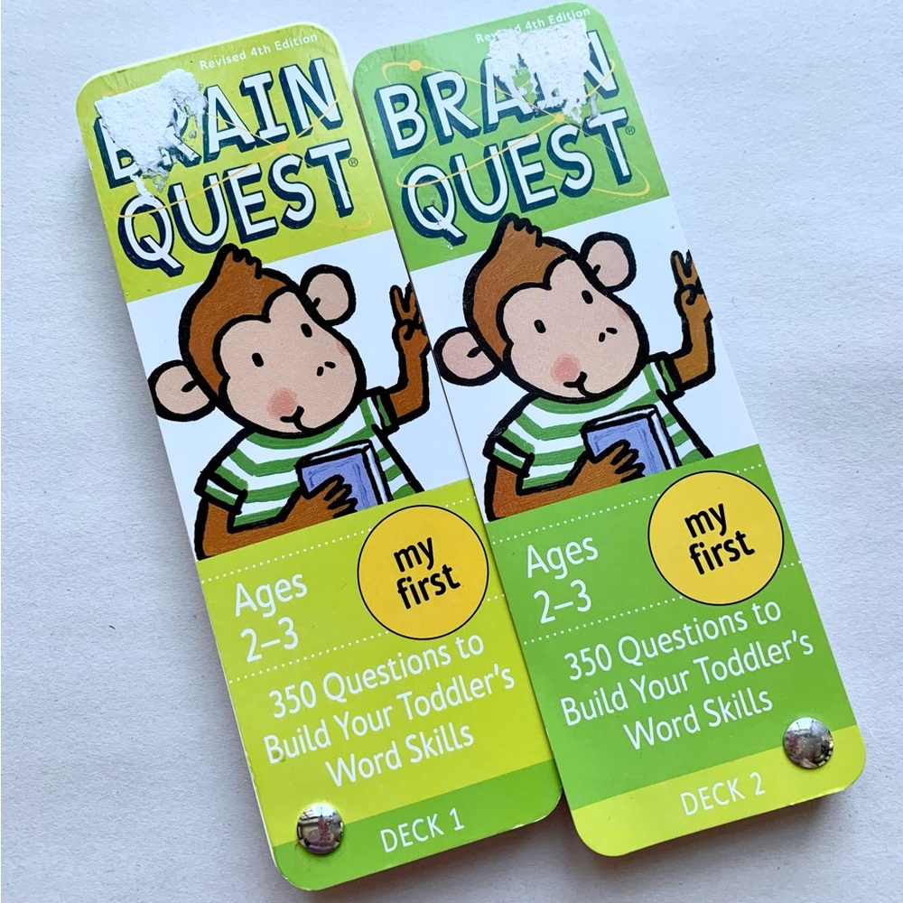 Brain Quest Educational Toys / Program, Ages 2-3